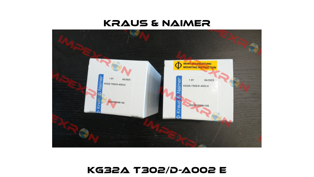 KG32A T302/D-A002 E Kraus & Naimer