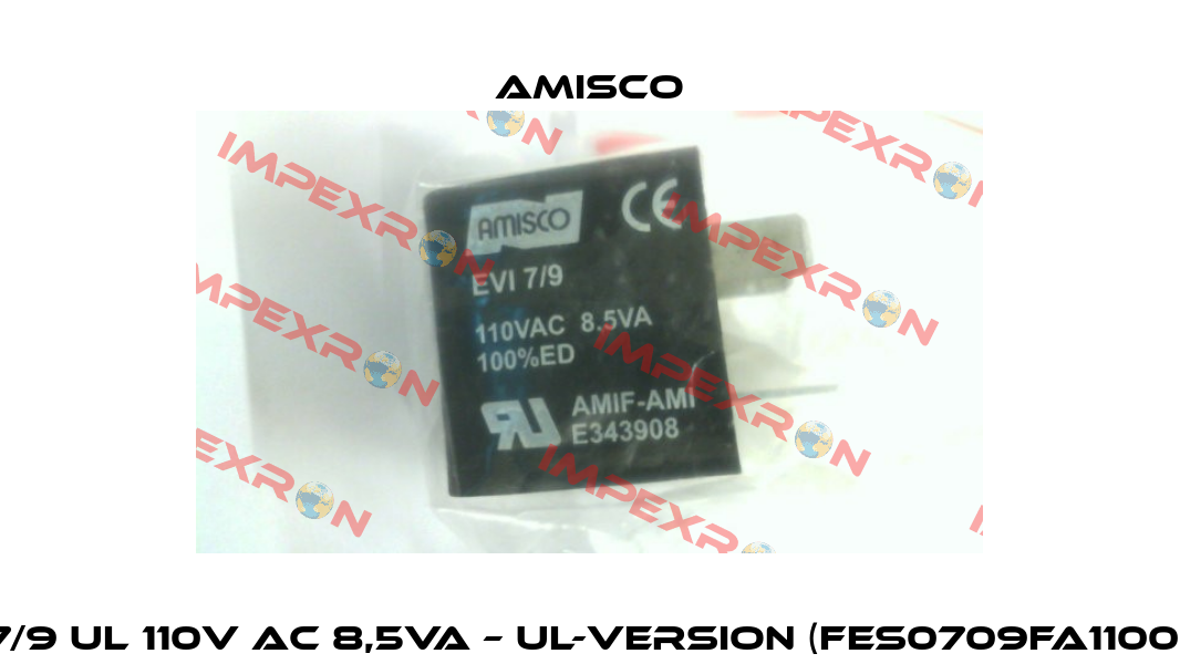 EVI 7/9 UL 110V AC 8,5VA – UL-Version (FES0709FA11002UH) Amisco