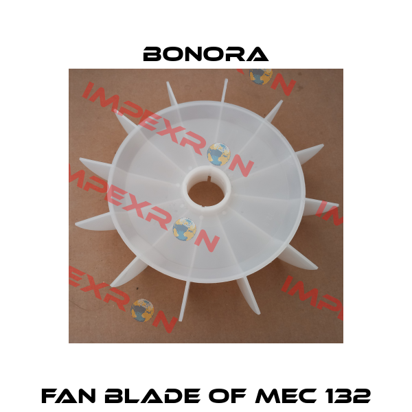 fan blade of MEC 132 Bonora