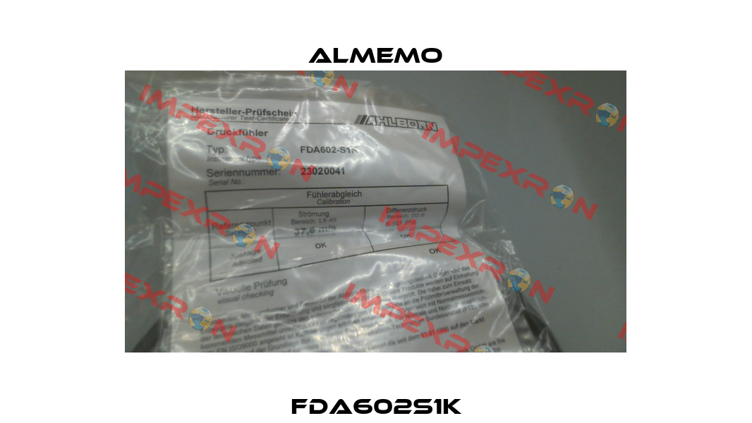 FDA602S1K ALMEMO