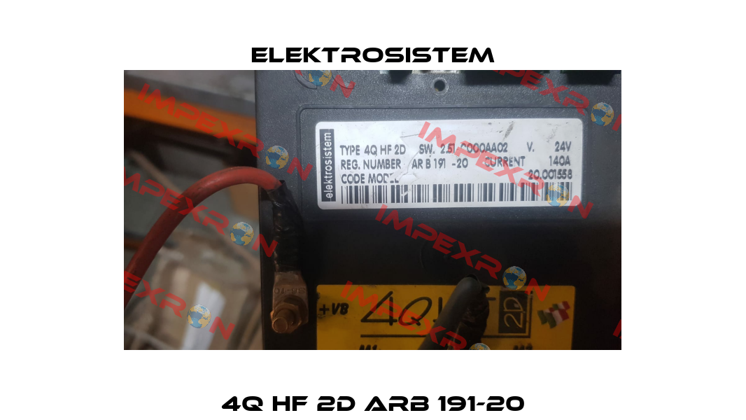 4Q HF 2D ARB 191-20 Elektrosistem