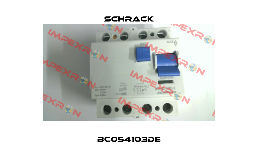 BC054103DE Schrack