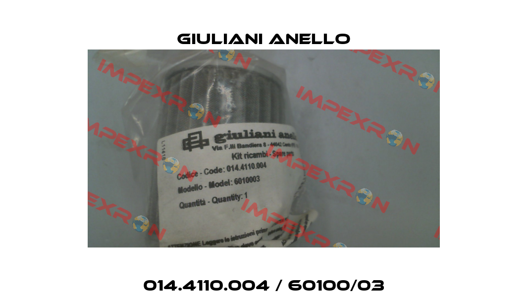014.4110.004 / 60100/03 Giuliani Anello