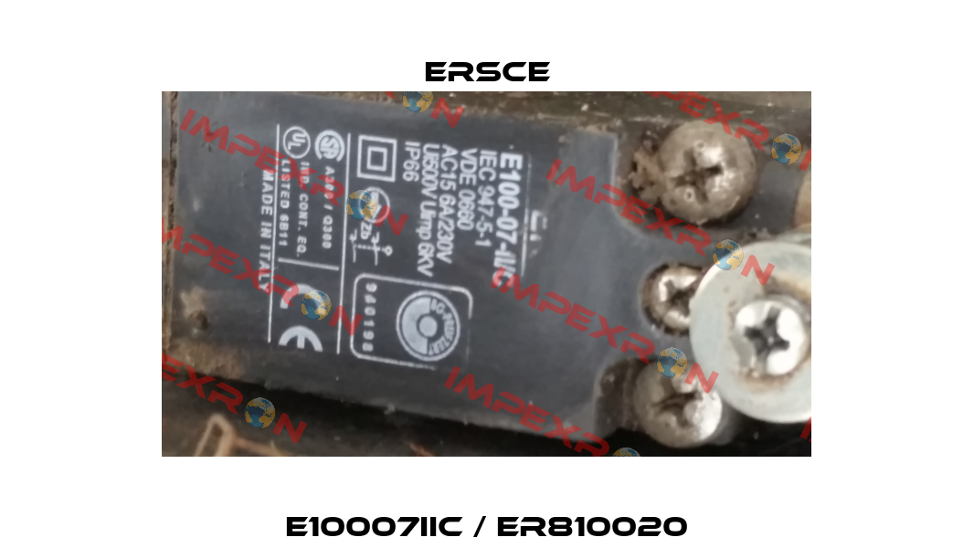 E10007IIC / ER810020 Ersce