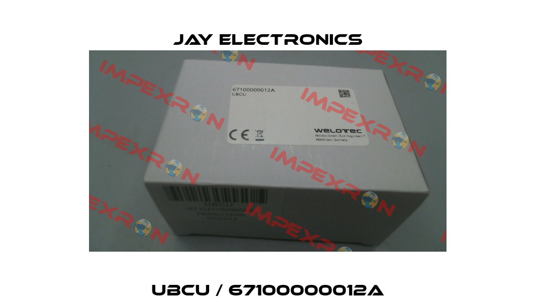 UBCU / 67100000012A JAY ELECTRONICS