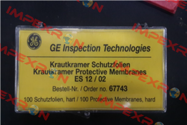 0067743  GE Inspection Technologies