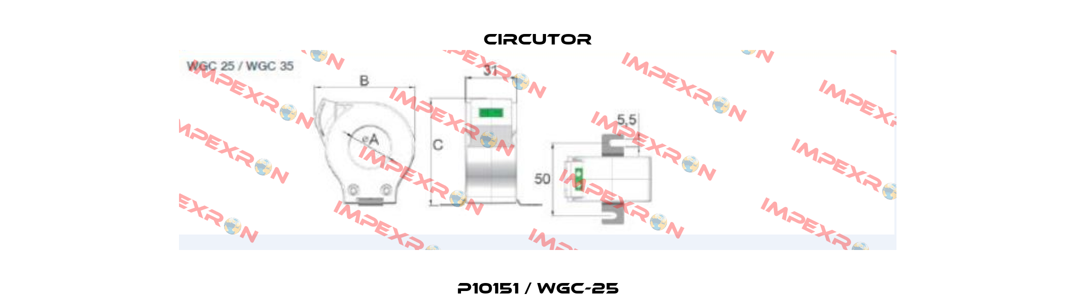 P10151 / WGC-25 Circutor