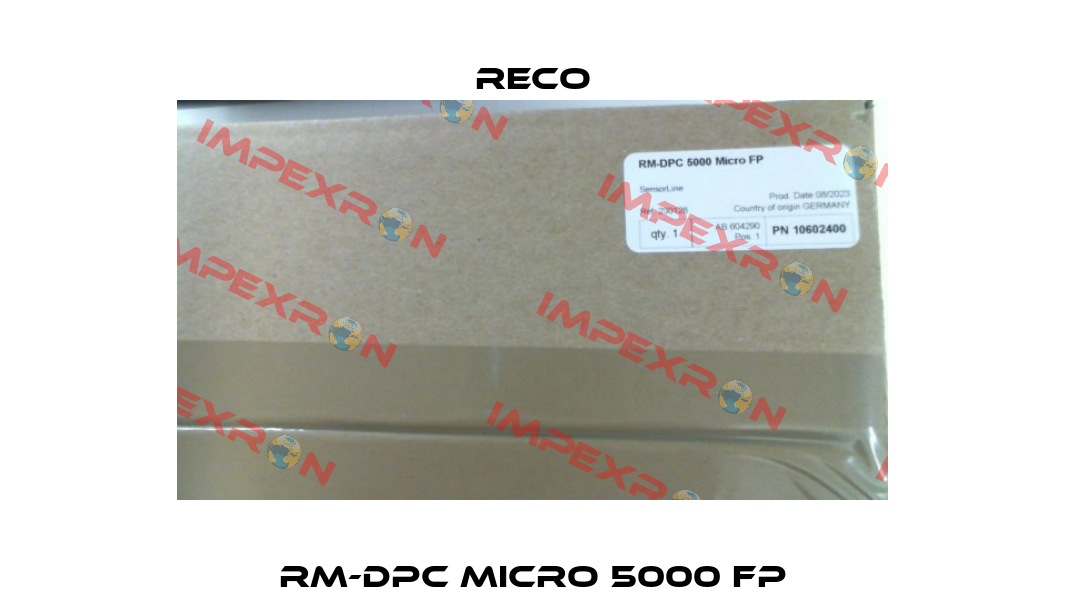 RM-DPC Micro 5000 FP Reco