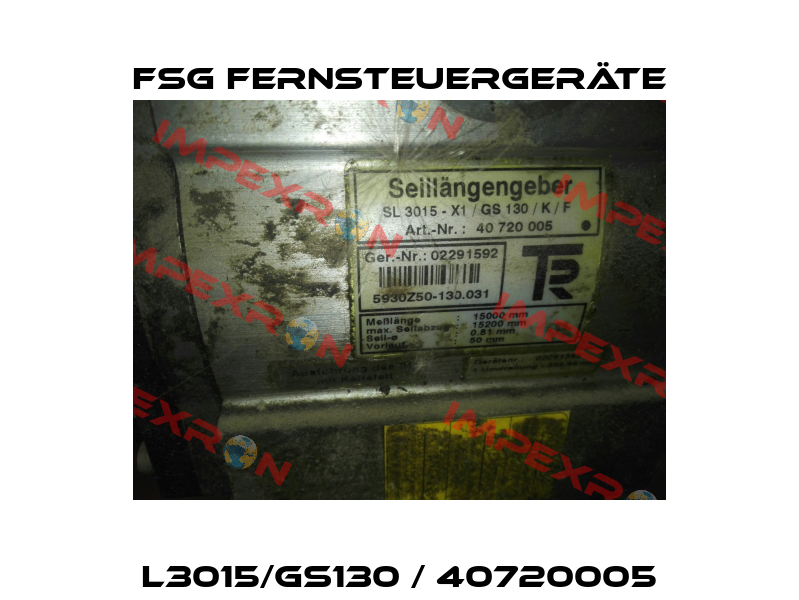 L3015/GS130 / 40720005 FSG Fernsteuergeräte