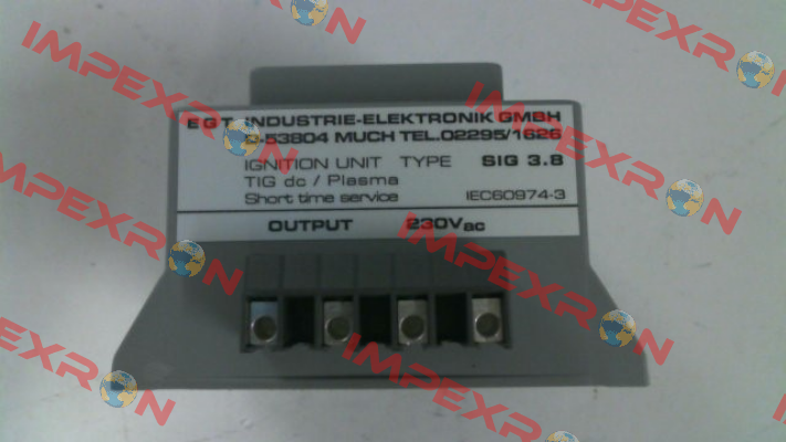 SIG 3.8 EGT Industrie elektronik