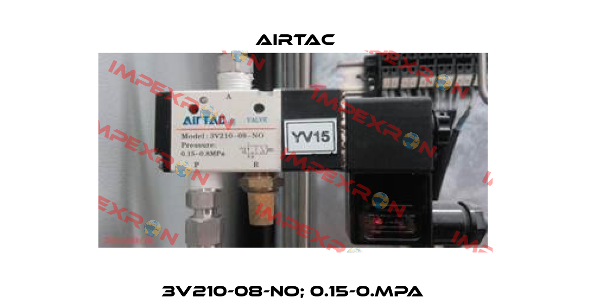 3V210-08-NO; 0.15-0.MPa  Airtac