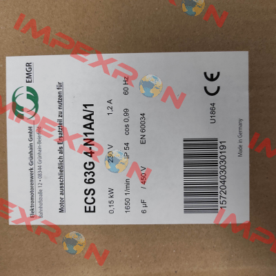 ECS 63G 4-N1AA/1 / U1864 EMGR