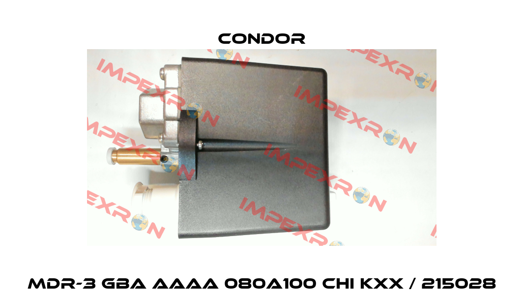 MDR-3 GBA AAAA 080A100 CHI KXX / 215028 Condor